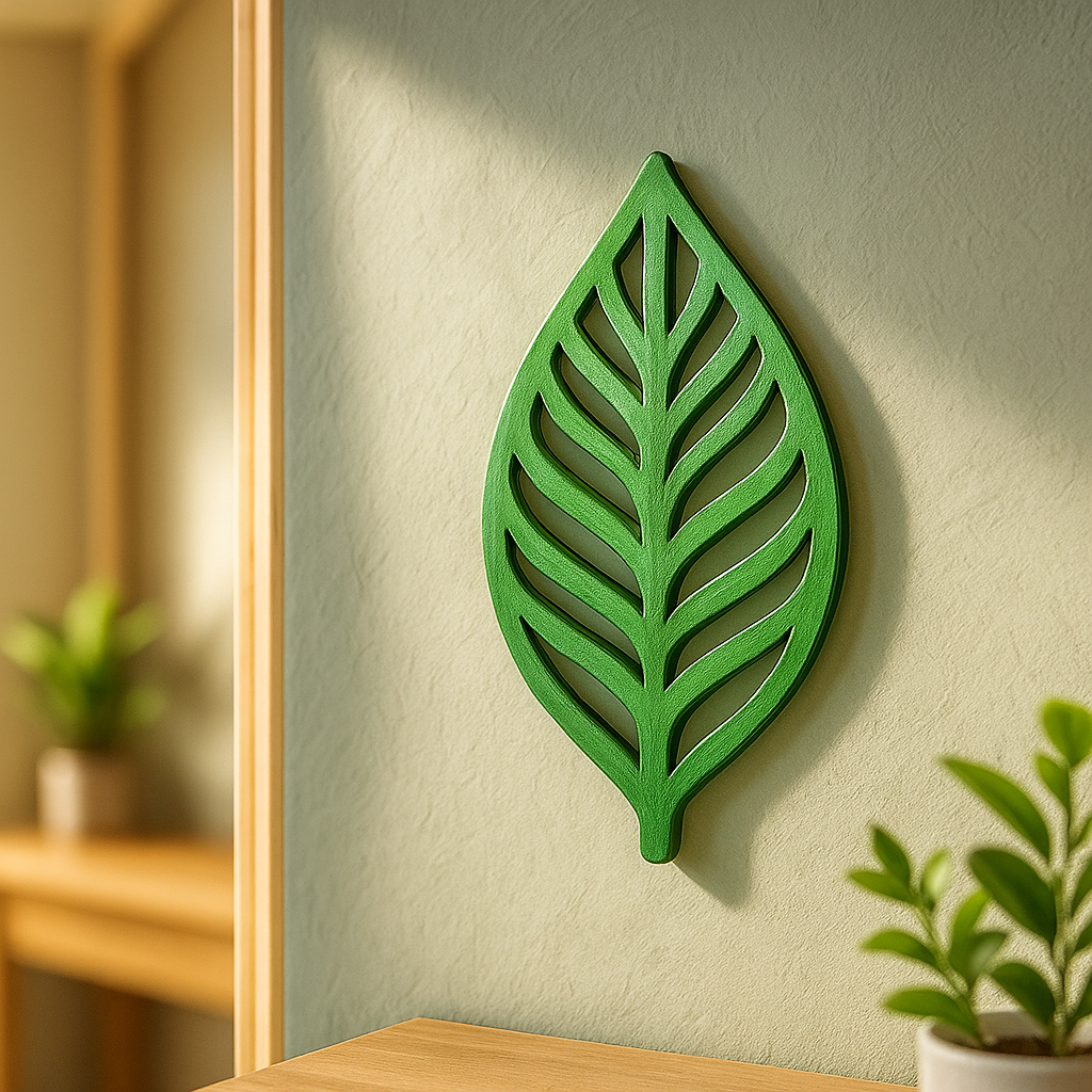 DIY MDF Leaf Cutout for Painting & Home Decor