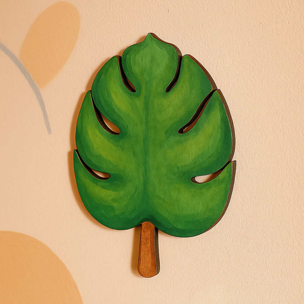 DIY MDF Leaf Cutout for Painting & Wall Decor Crafts