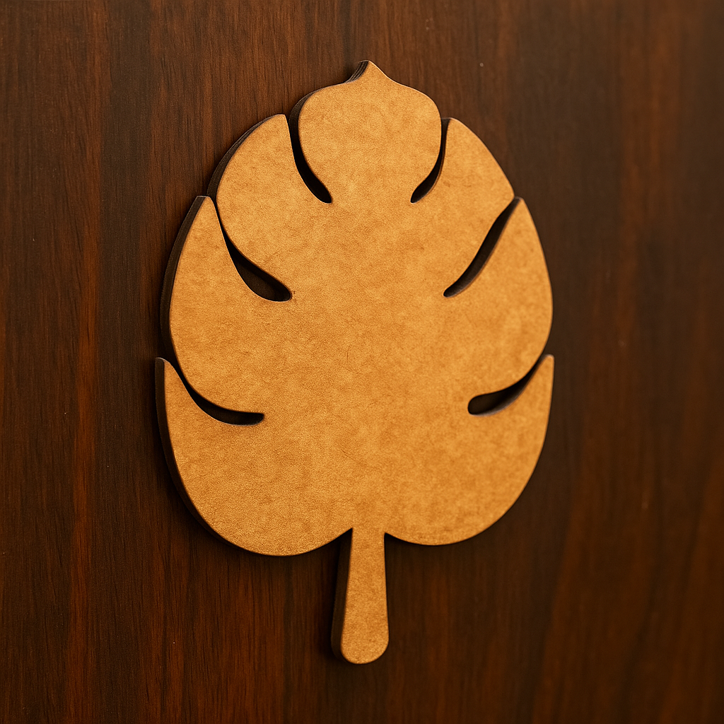 DIY MDF Leaf Cutout for Painting & Wall Decor Crafts
