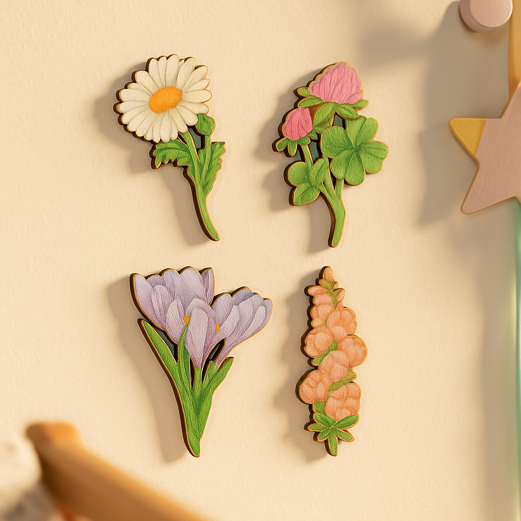 DIY Floral MDF Cutouts for Painting & Craft Decor