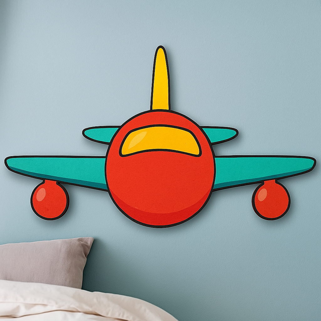 DIY Aeroplane MDF Cutout for Painting & Craft Decor