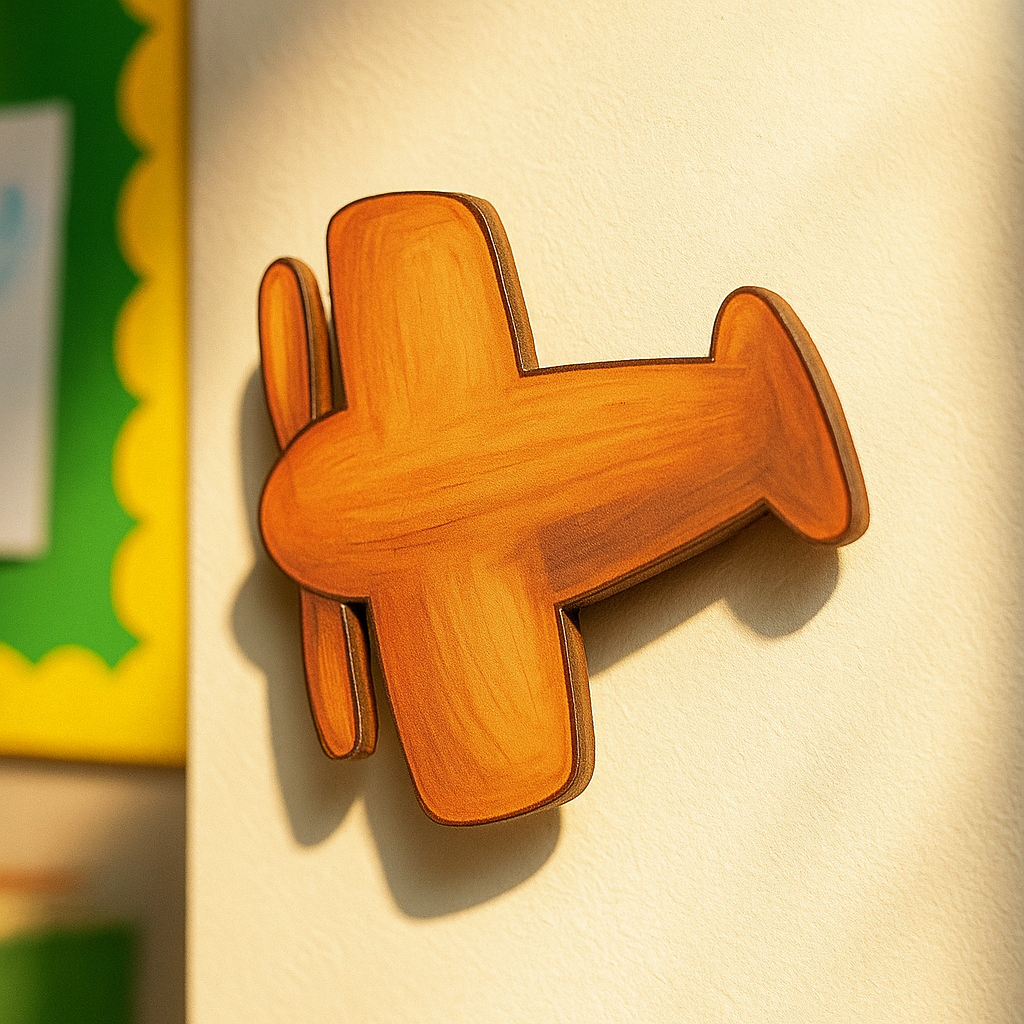 DIY MDF Airplane Cutout for Kids Painting & Crafts