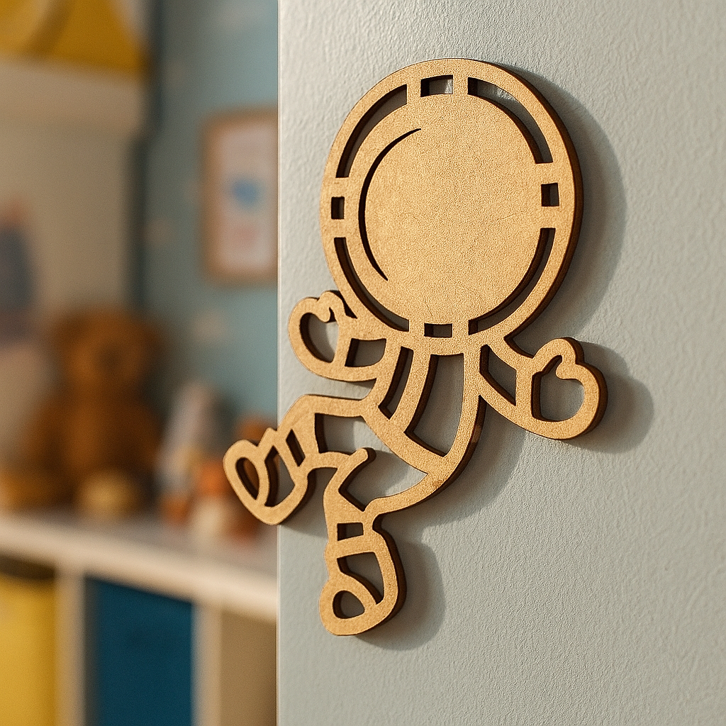 DIY MDF Astronaut Cutout for Painting & Kids Decor