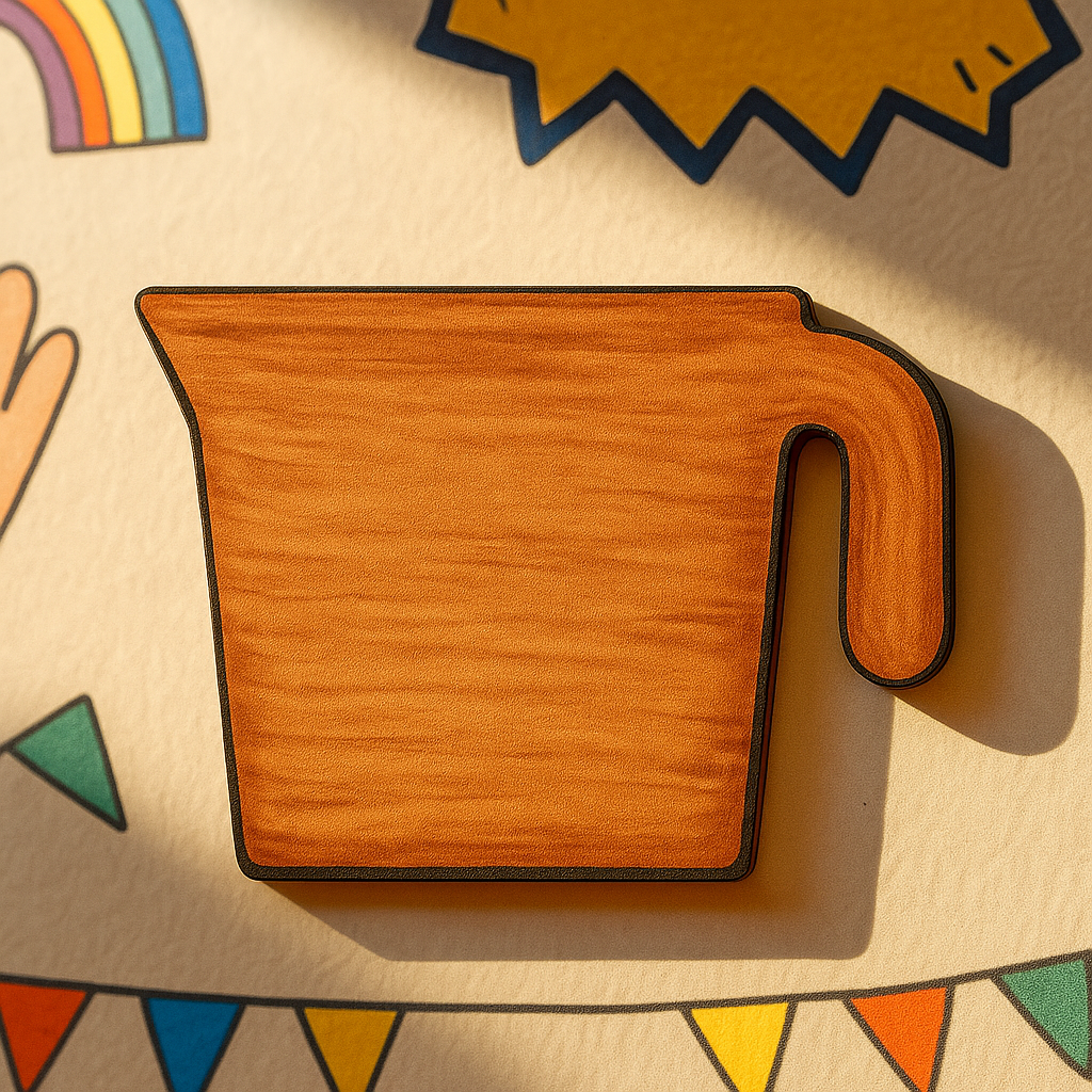 DIY MDF Cup Shape Cutout for Painting, Craft & Home Decor