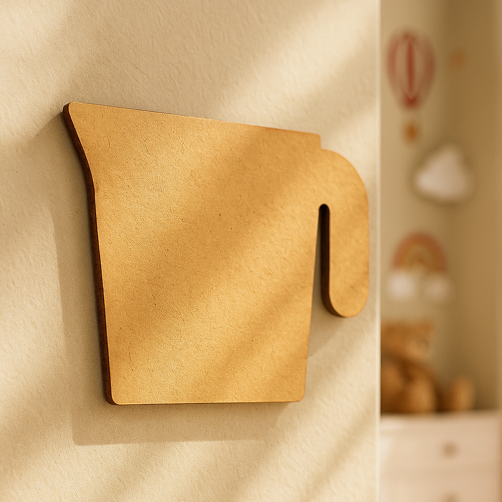 DIY MDF Cup Shape Cutout for Painting, Craft & Home Decor