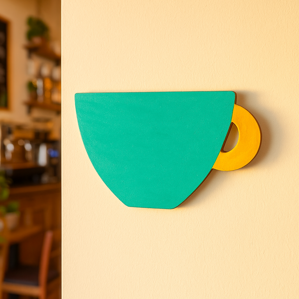 DIY MDF Cup Cutout for Painting, Craft & Home Decor