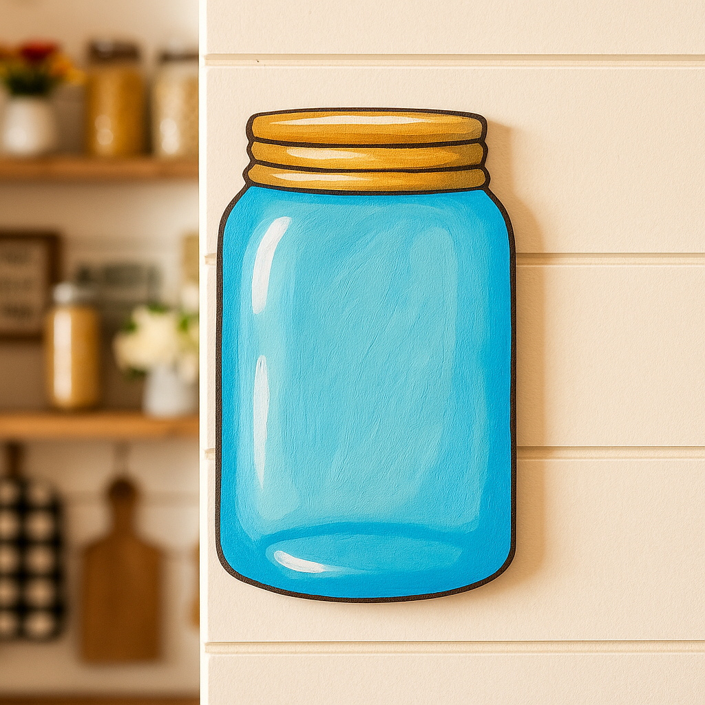 DIY MDF Jar Cutout for Painting, Craft & Home Decor