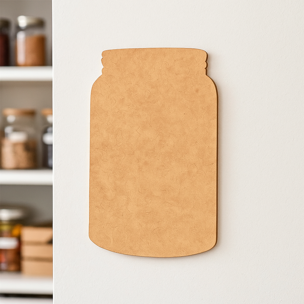 DIY MDF Jar Cutout for Painting, Craft & Home Decor