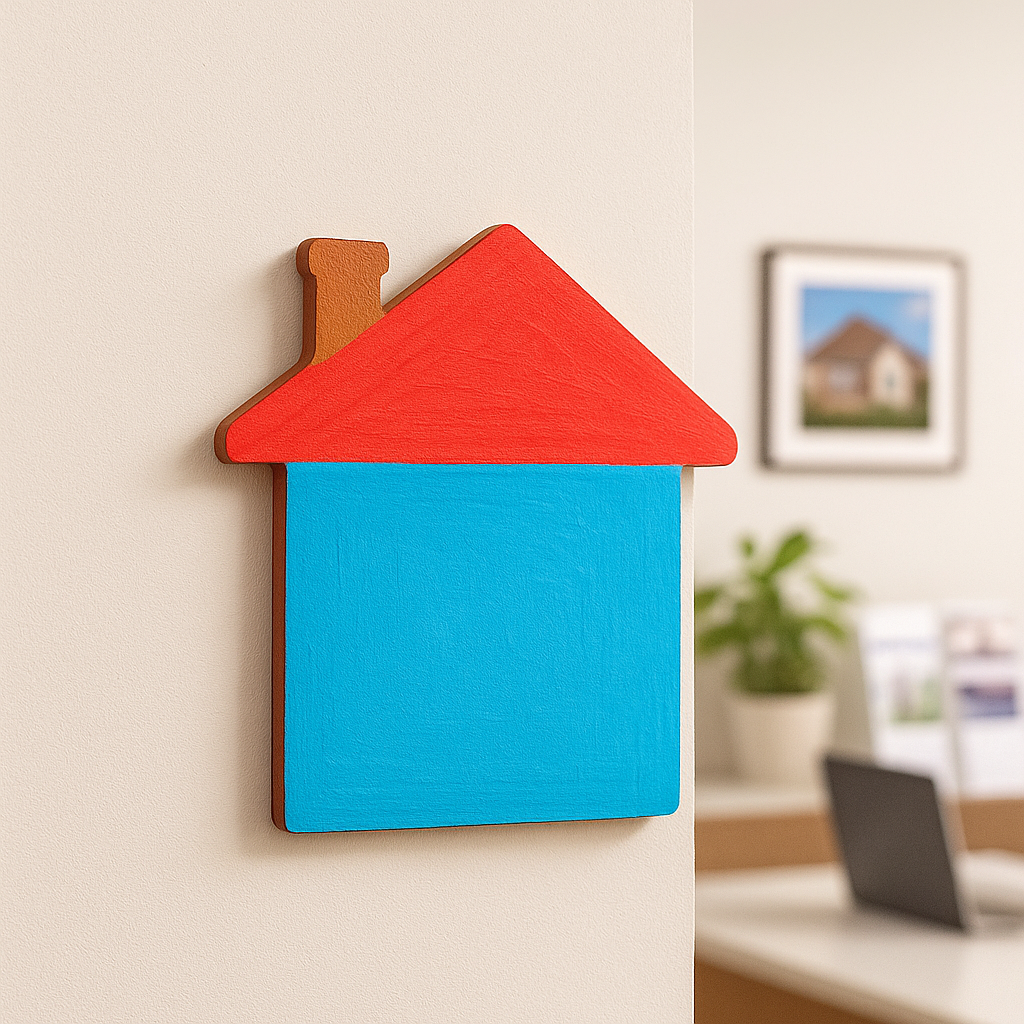 DIY MDF House Cutout Board for Painting & Craft Decor