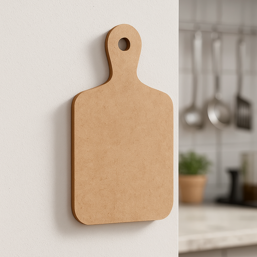 DIY MDF Chopping Board Cutout for Painting & Craft