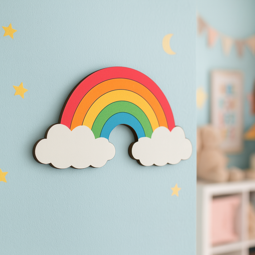 DIY MDF Cloud Arch Cutout for Painting & Nursery Decor