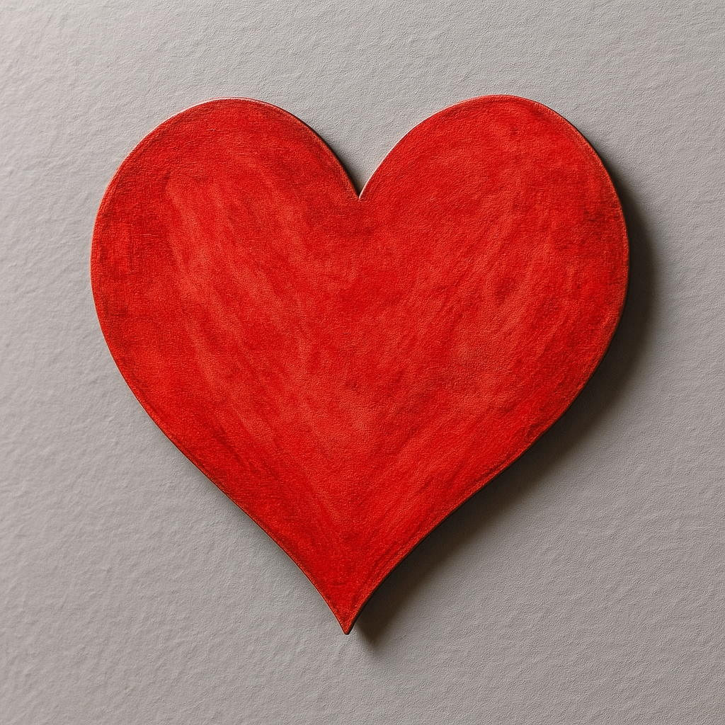 DIY MDF Heart Cutout for Craft, Painting & Decor