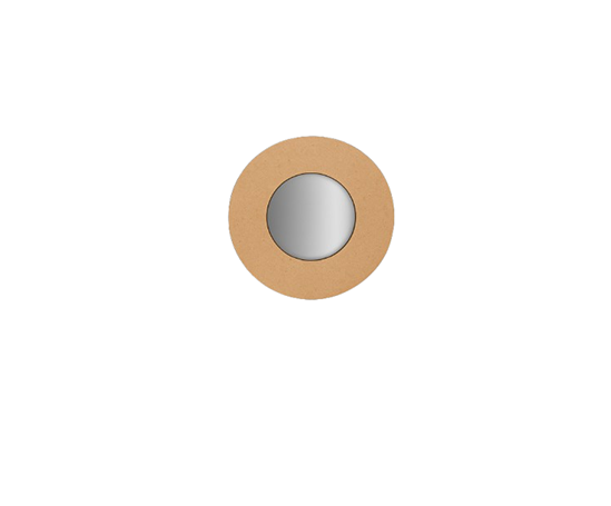 Unfinished MDF mirror frame for DIY crafts and painting