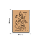 Traditional Painting MDF DIY Art Base with Divine Artwork Design with size 