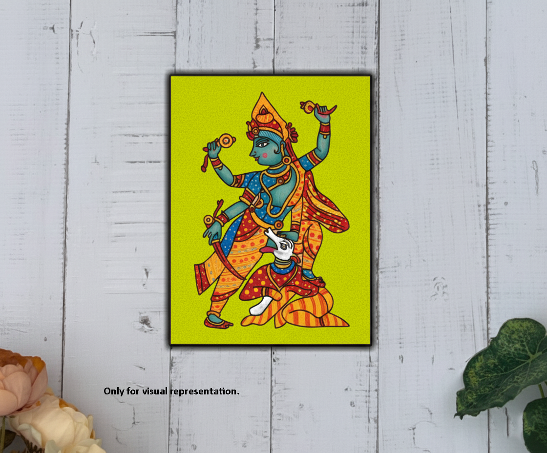 Traditional Painting MDF DIY Art Base with Divine Artwork Design coloured 