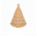 DIY MDF Christmas tree cutout for Christmas craft and painting