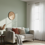 Bordered pre marked MDF round base with dancing feet design for DIY painting and craft projects hanging on a wall