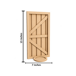 DIY MDF Wooden Door Style Wall Sconce for Decor laser cut MDF wall shelf base for painting, decoupage and DIY customization with size