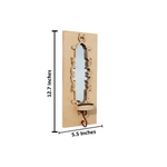 DIY MDF Royal Carved Wall Mirror Sconce Shelf Decor laser cut MDF wall shelf base for painting, decoupage and DIY decoration with size