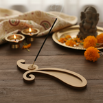 Elegant MDF paisley incense stand 