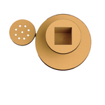 MDF incense stick holder with multiple holes for agarbatti placement, perfect for prayer and home fragrance
