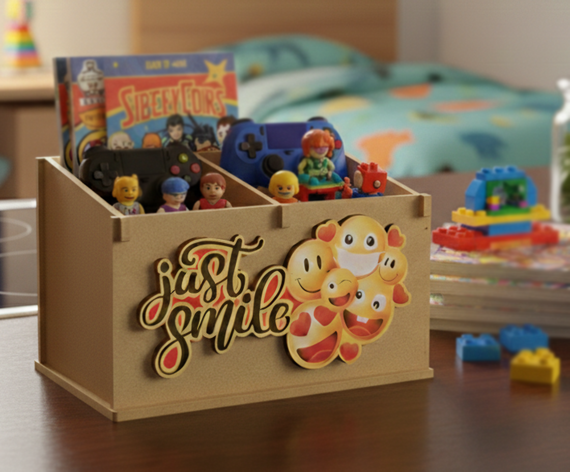 DIY MDF Storage Container Organizer