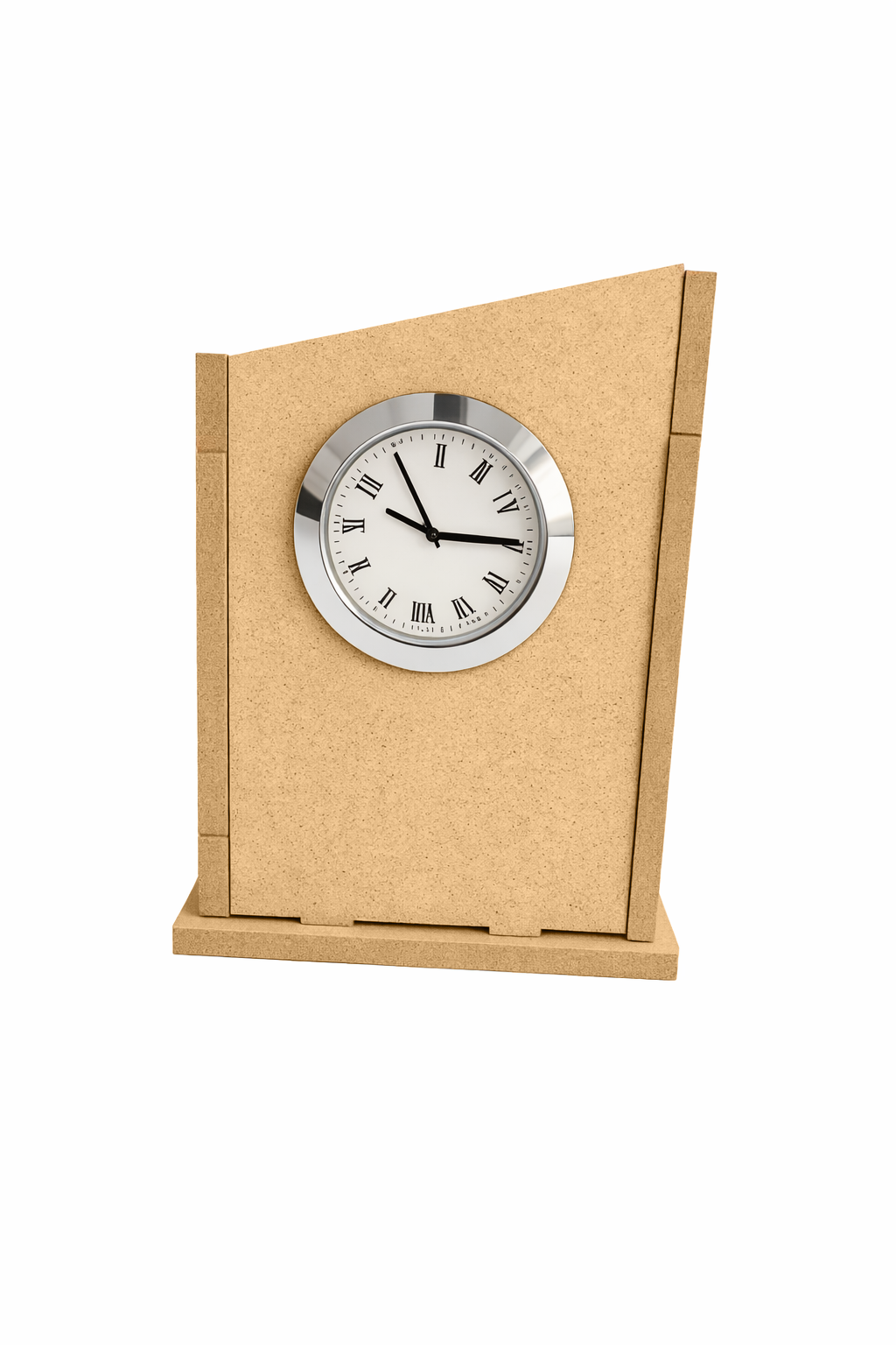 DIY MDF Pen Stand with Clock