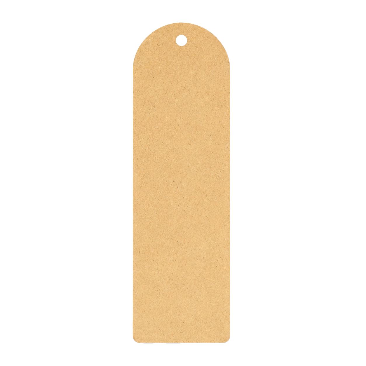 MDF DIY Bookmark  on a white background.