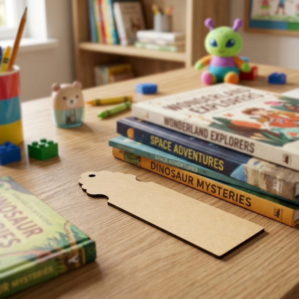 DIY MDF Blank Bookmark for Painting & Crafts