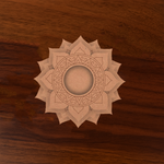  mandala tea‑light candle holder