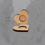 Heart Shape MDF Tea-Light Holder for every occassion
