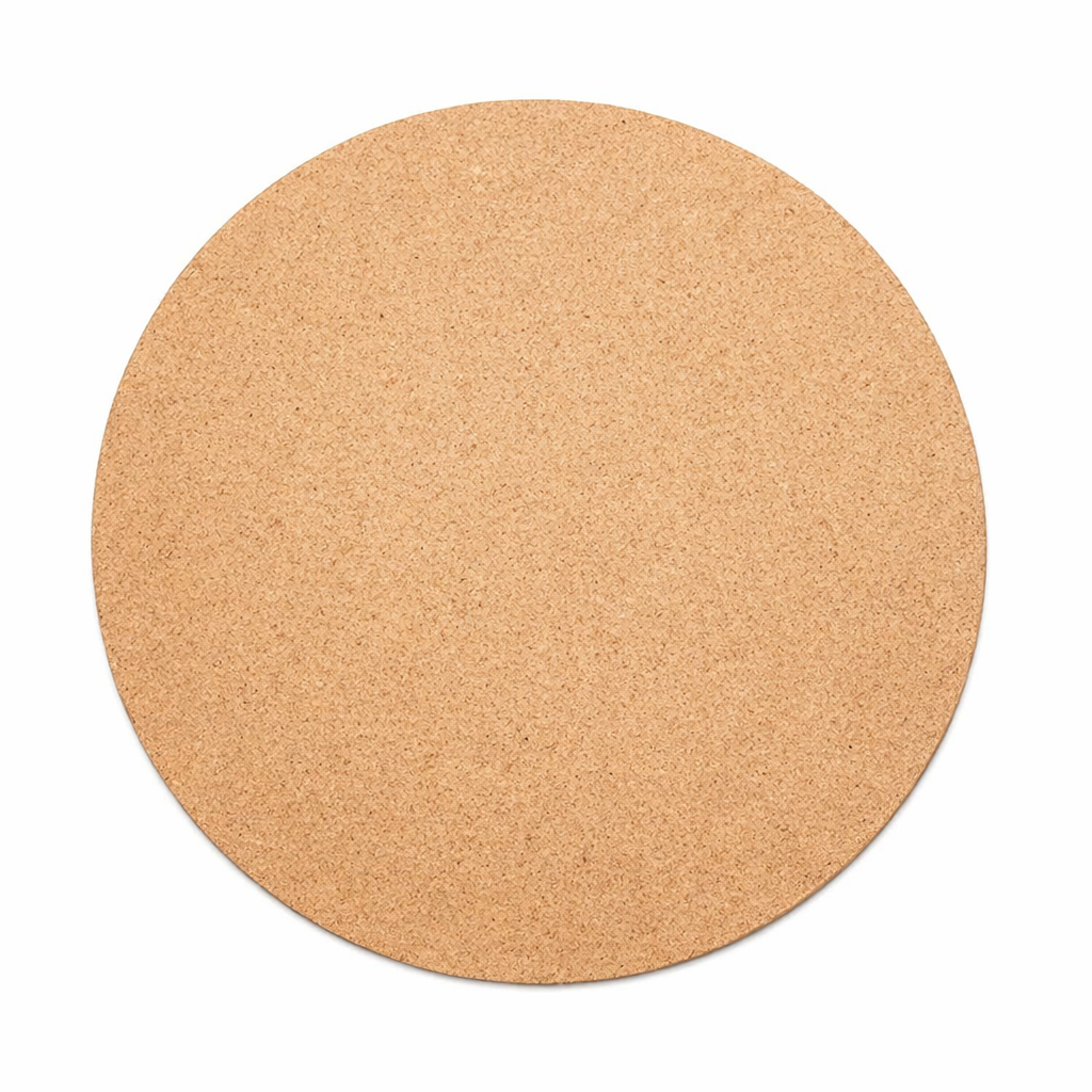 Plain DIY MDF round board stacked together for painting, craft, resin art, mandala work, and home decor projects