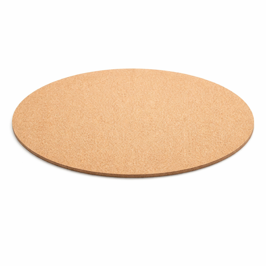 Plain DIY MDF round board stacked together for painting, craft, resin art, mandala work, and home decor projects