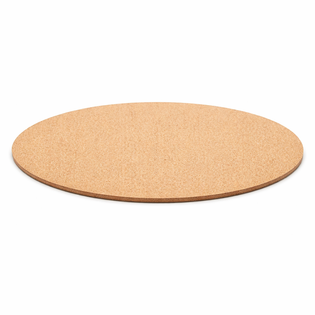 Plain DIY MDF round board stacked together for painting, craft, resin art, mandala work, and home decor projects
