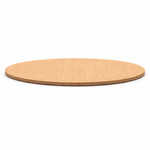 Plain DIY MDF round board stacked together for painting, craft, resin art, mandala work, and home decor projects