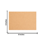 Plain DIY MDF board with smooth surface suitable for painting, craft, and creative projects with size
