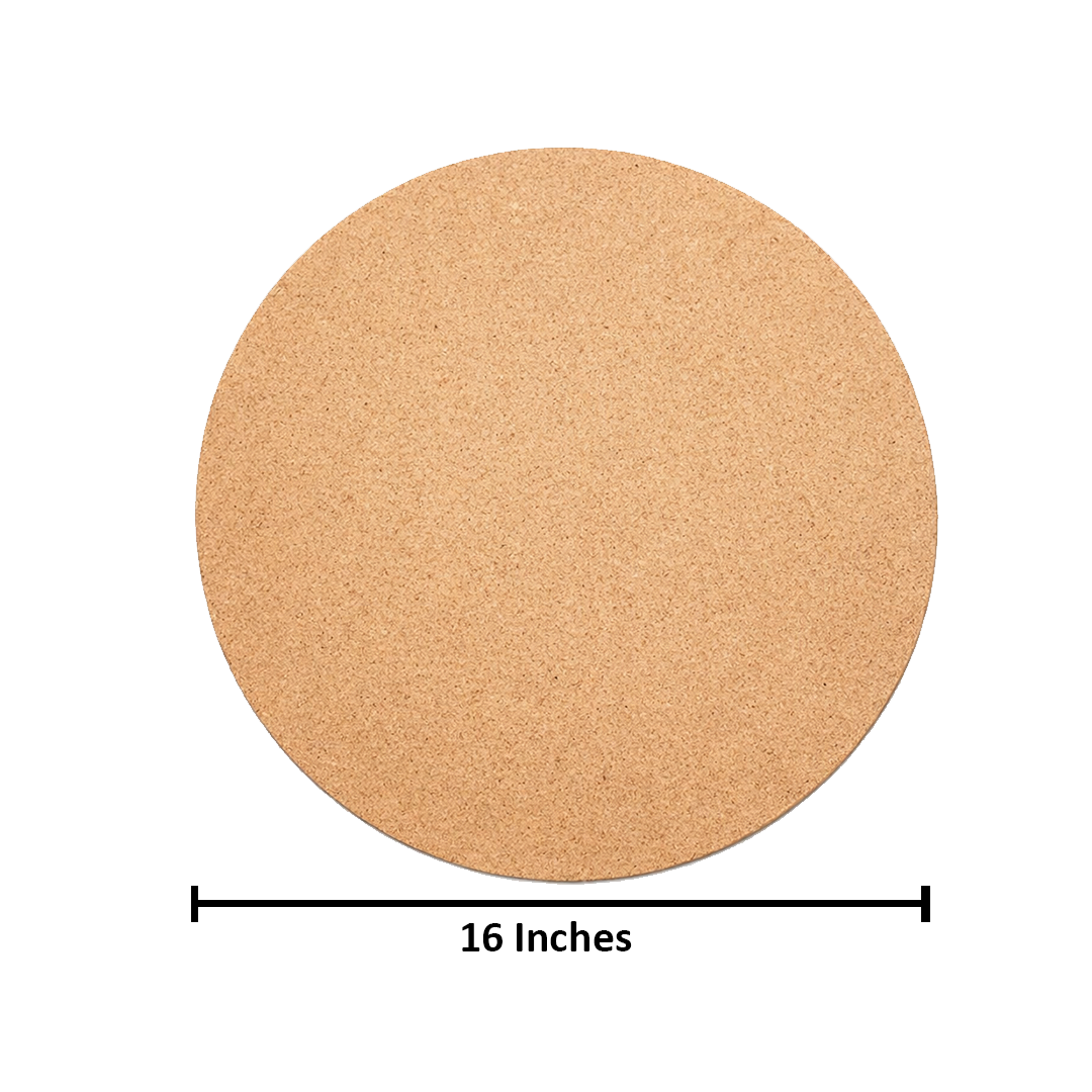 Plain DIY MDF board unpainted round base for painting craft and home decor projects with size