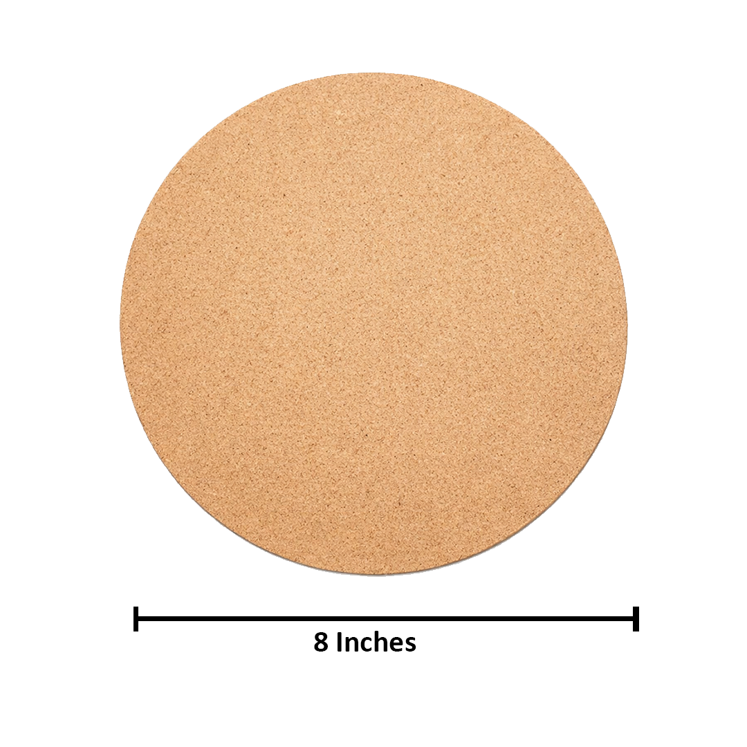 Plain DIY MDF board unpainted round base for painting craft and home decor projects with size