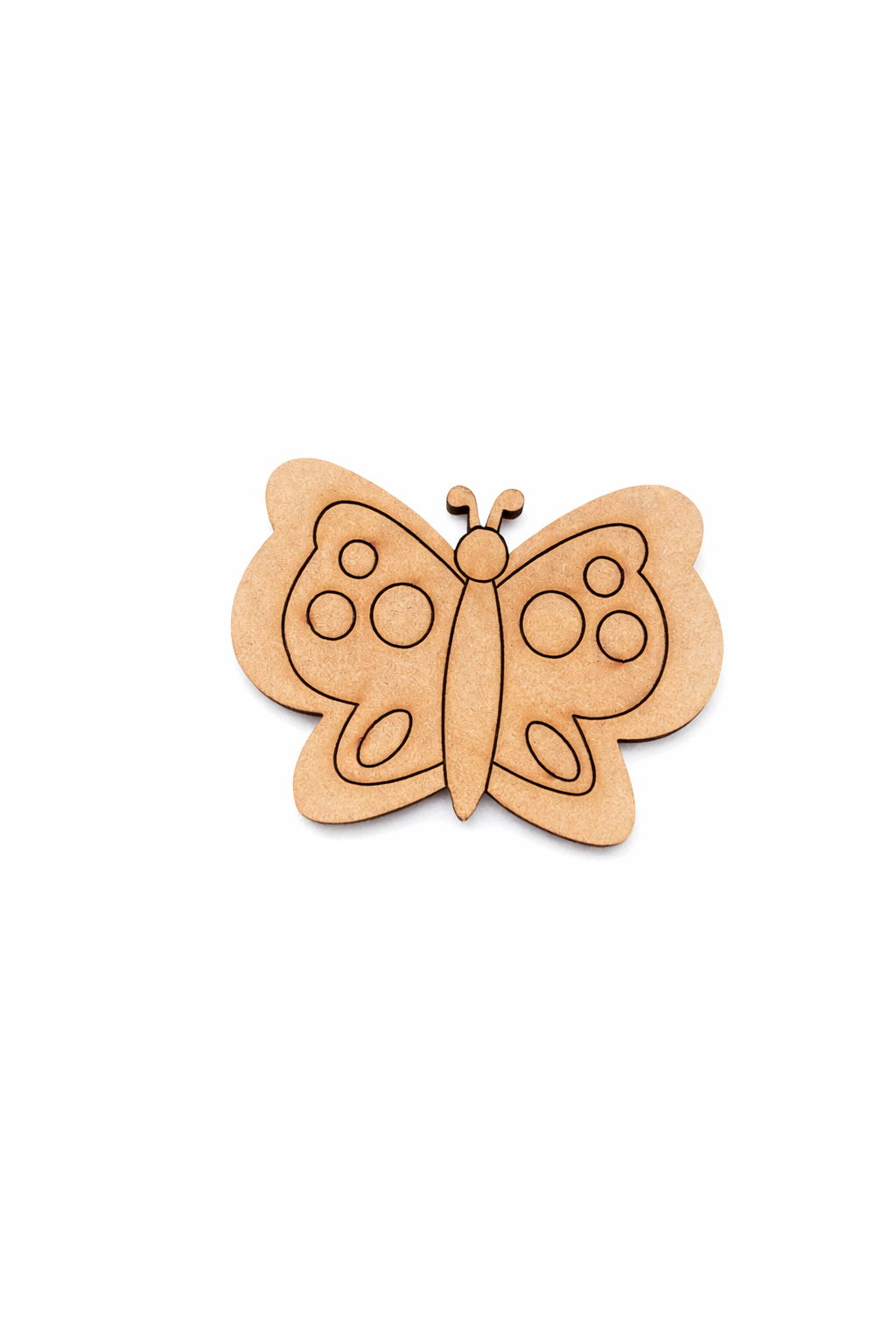 MDF Butterfly Fridge Magnet DIY Craft Cutout Decor Gift Sets unpainted laser cut base