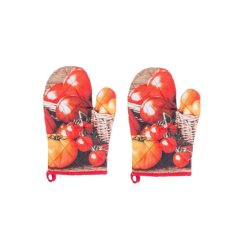 Hand Stiched Cotton Oven Gloves, a pair