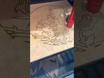 The video shows how the product is made in laser machine.