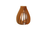 Elegant wooden MDF table lamp, the raw product is shown in the image.