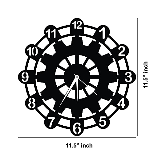 The dimensional image of the product with 11.5 inch diameter.