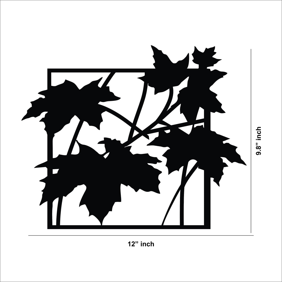 The image shows the product with dimensions.