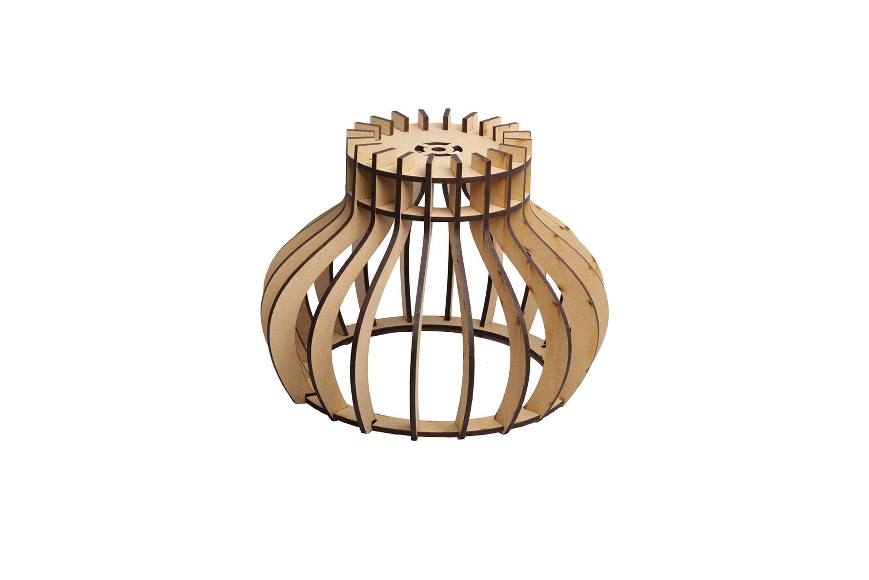 Matte black cage ceiling pendant lamp