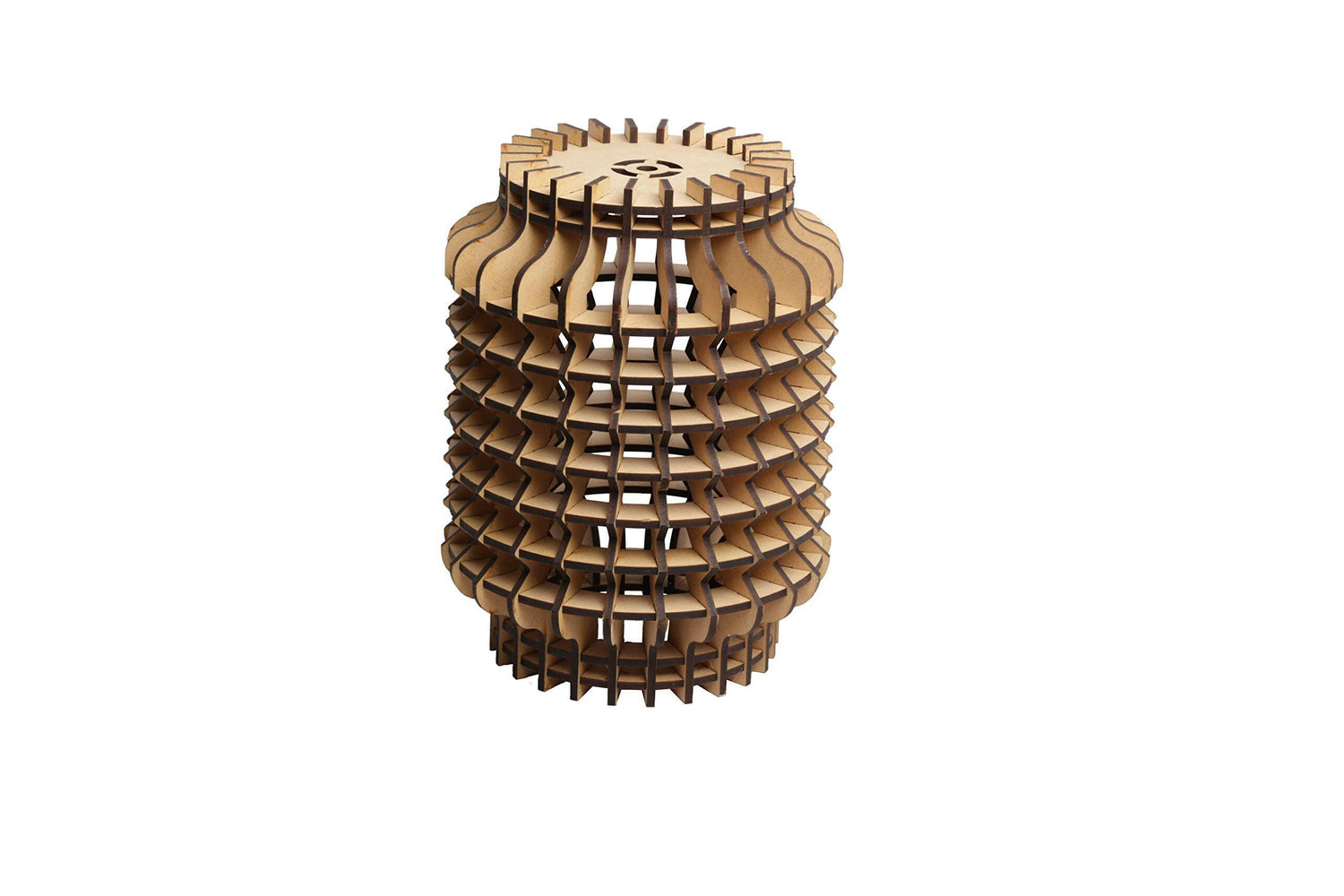 Matte black cage pendant lamp
