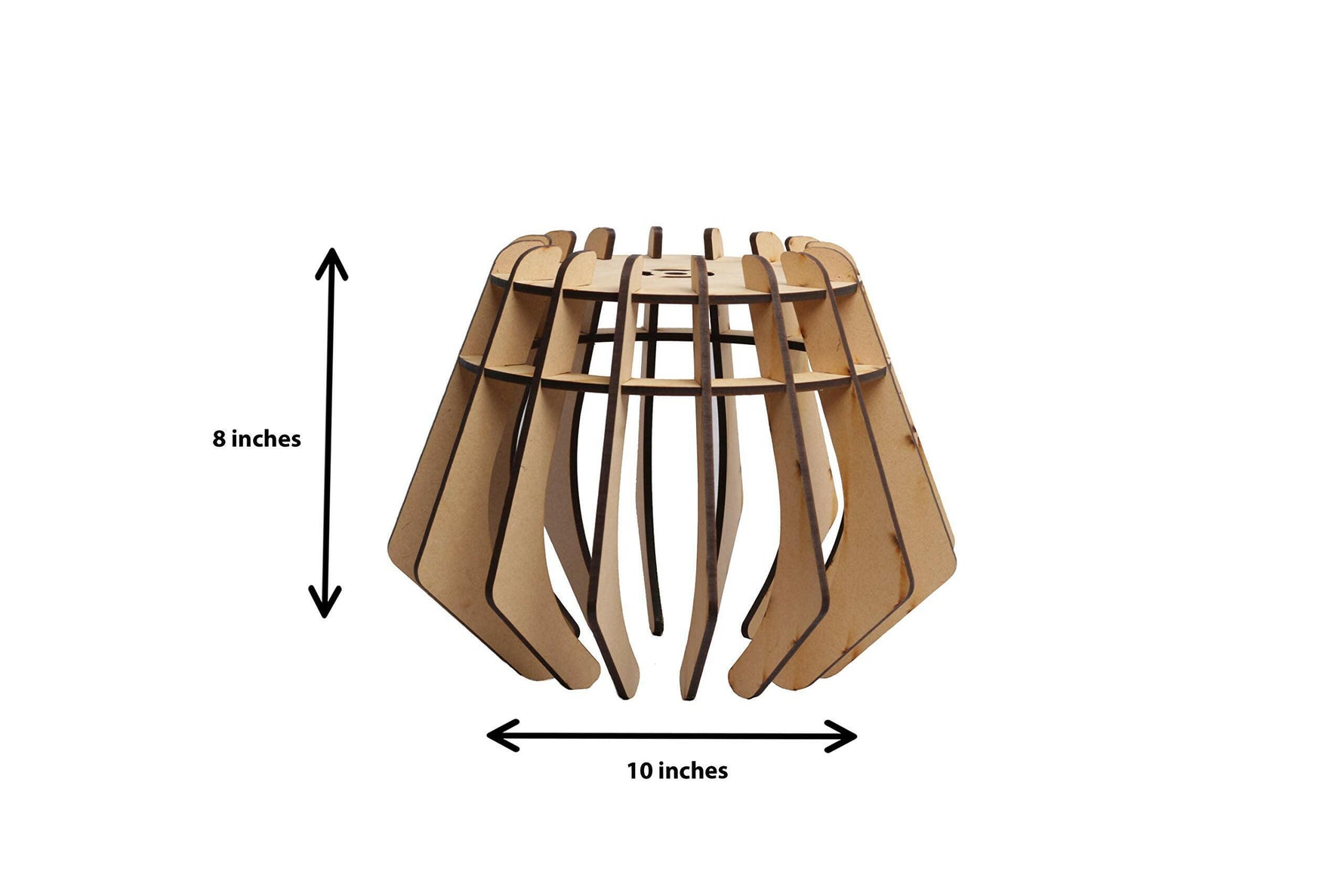 The image shows the product dimensions that is 8 inch by 10 inch.