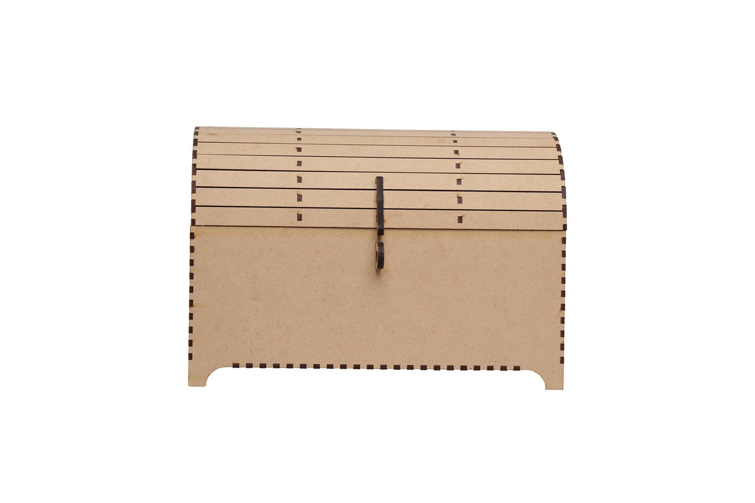 MDF treasure box wooden storage chest multipurpose keepsake organizer
