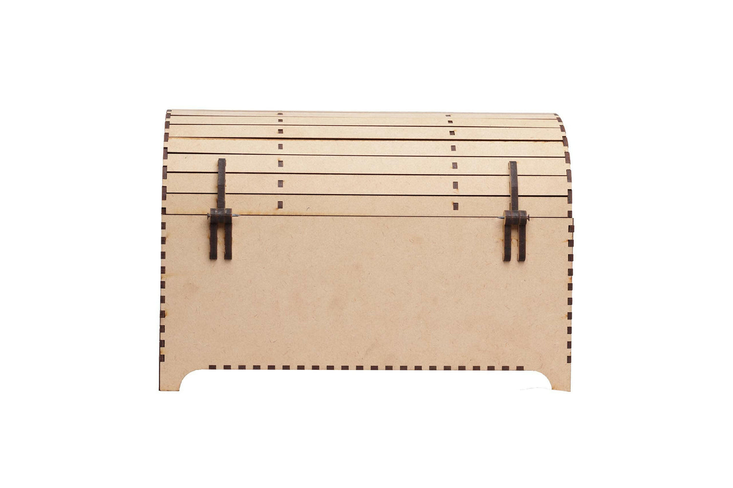 MDF treasure box wooden storage chest multipurpose keepsake organizer
