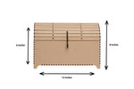 MDF treasure box wooden storage chest multipurpose keepsake organizer
